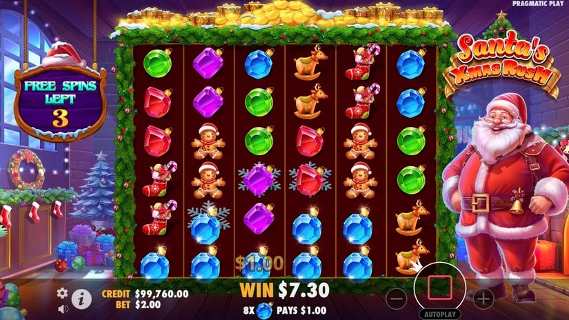 Santa’s Xmas Rush slot screen 5