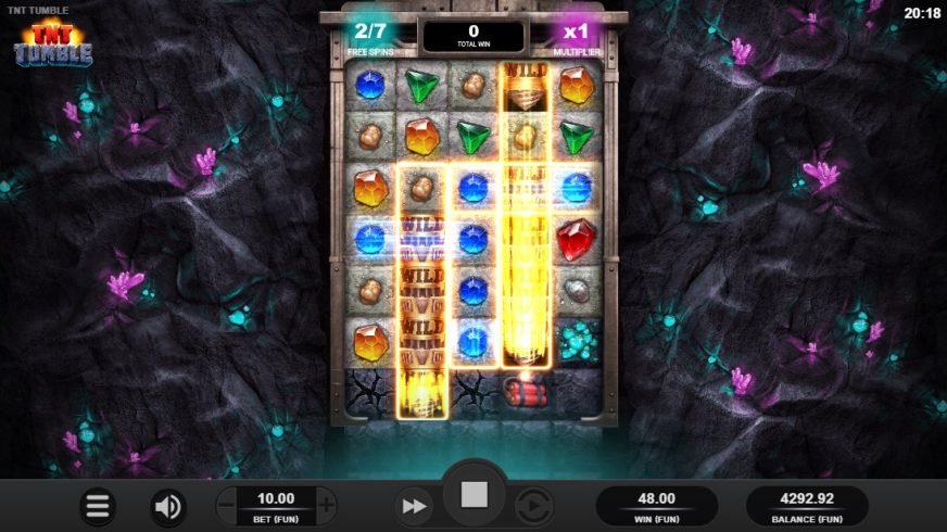 TNT Tumble slot screen 5