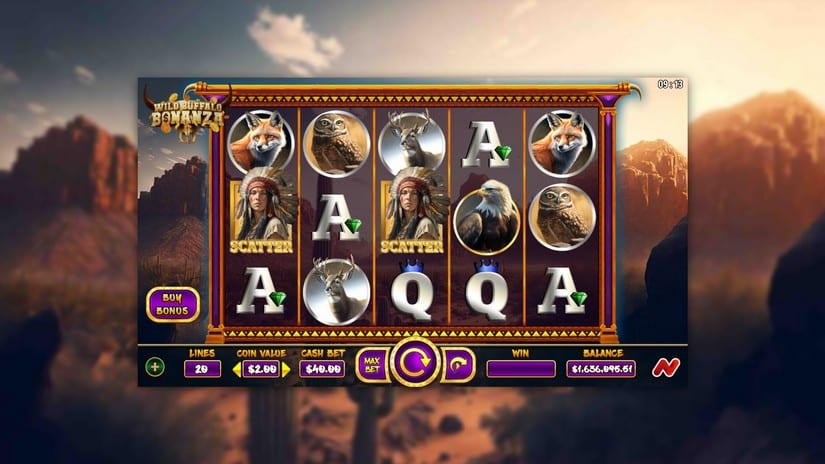 Wild Buffalo Bonanza slot screen 1