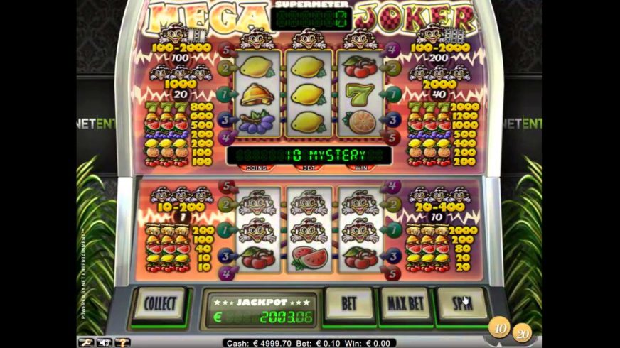 Mega Joker slot screen 3