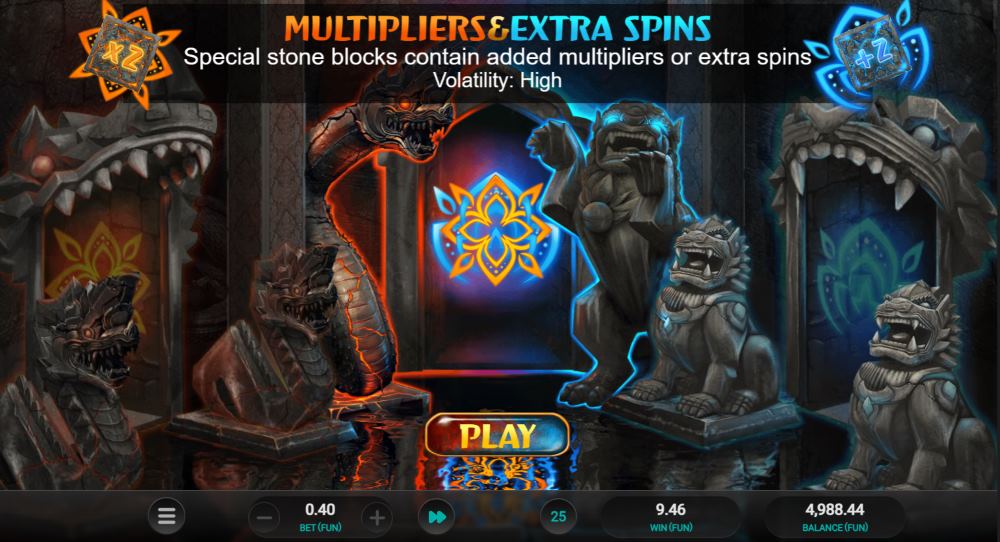Temple Tumble bonus modes