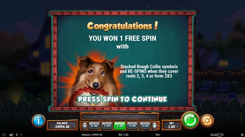 Hot Dog Heist slot screen 5