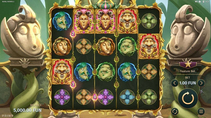 Royal Potato 2 slot screen 1