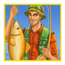 Wild Symbol of Fishin Frenzy The Big Splash Slot