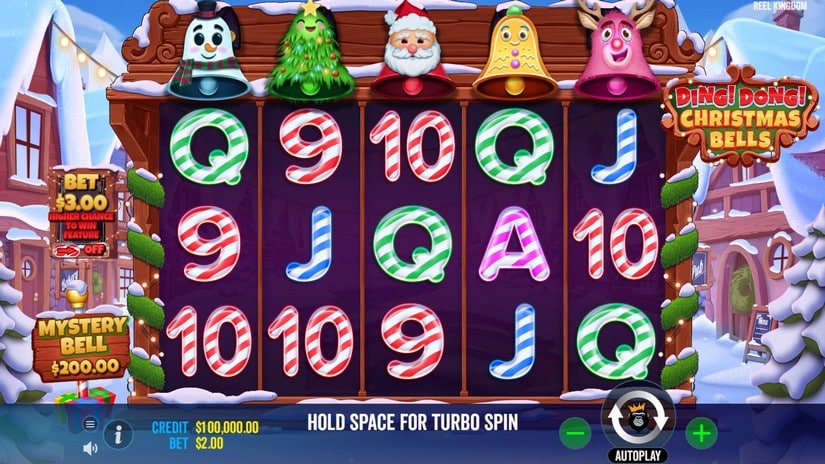 Ding Dong Christmas Bells slot screen 1