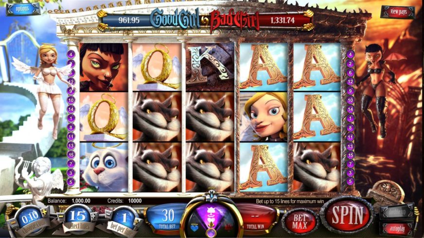 Good Girl Bad Girl slot screen 2