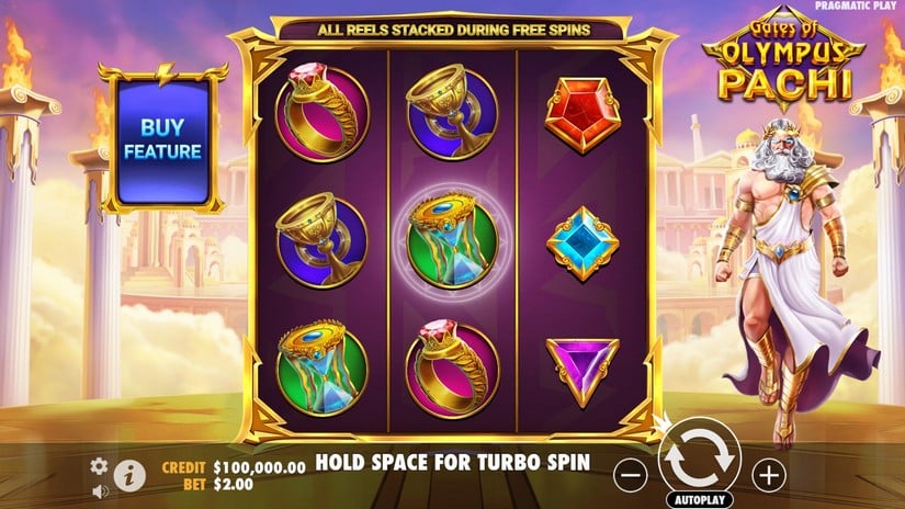 Gates of Olympus Pachi slot screen 1