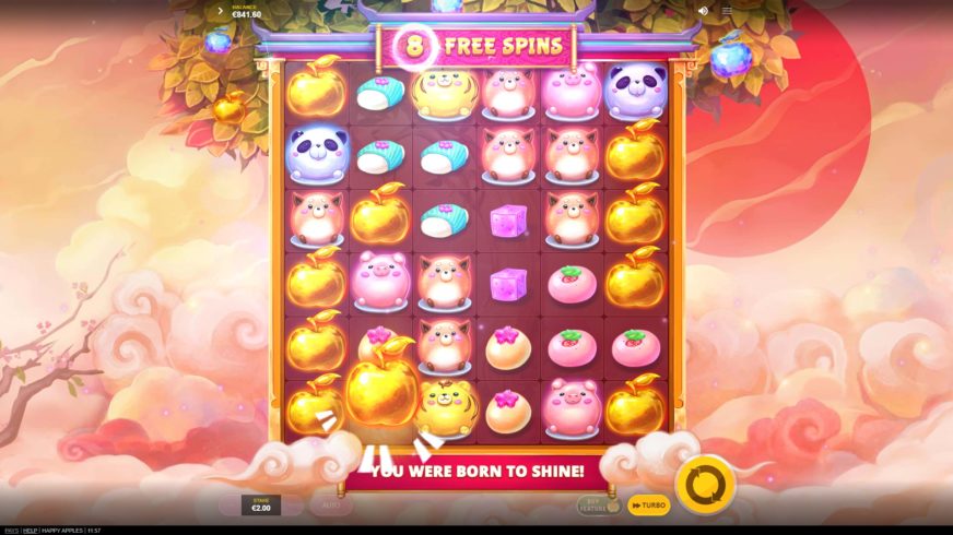 Happy Apples slot screen 5