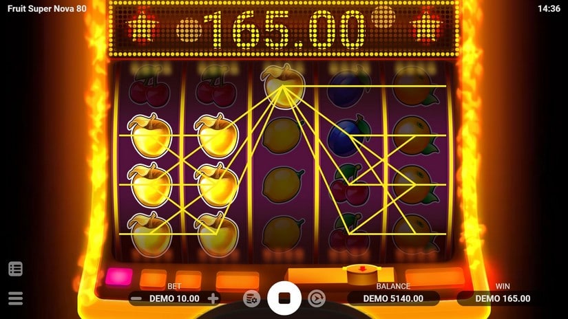Fruit Super Nova 80 slot screen 3