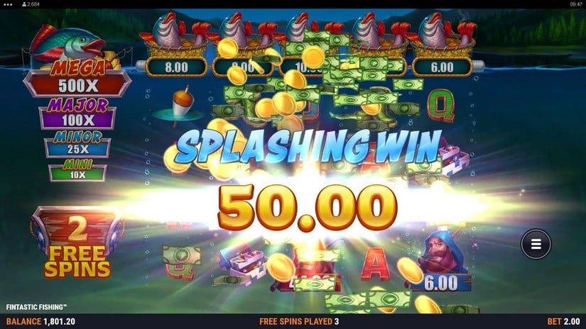 Fintastic Fishing slot screen 5