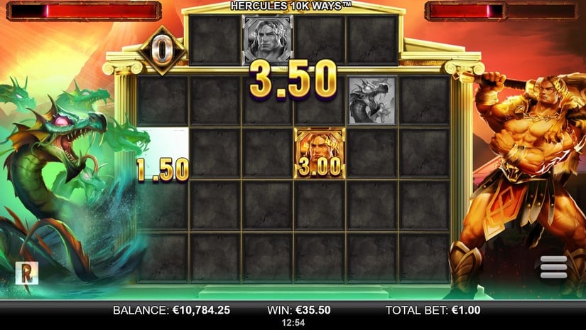 Hercules 10k Ways slot screen 5