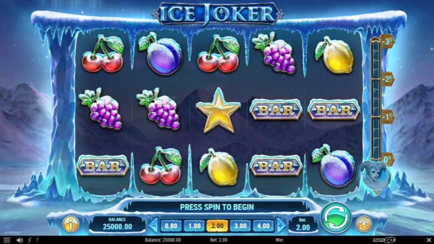 Ice Joker slot screen 1