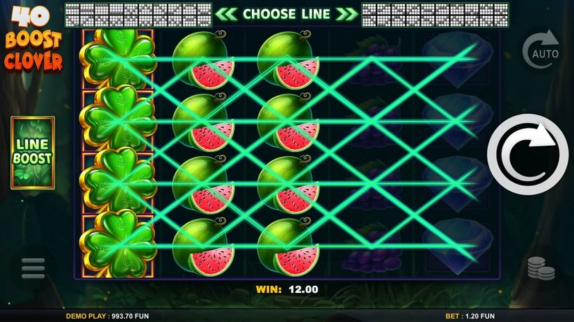 40 Boost Clover slot screen 4