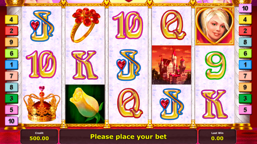 Queen Of Hearts slot screen 1