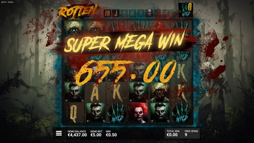 Rotten slot screen 7