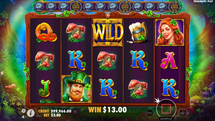 Clover Gold slot screen 5