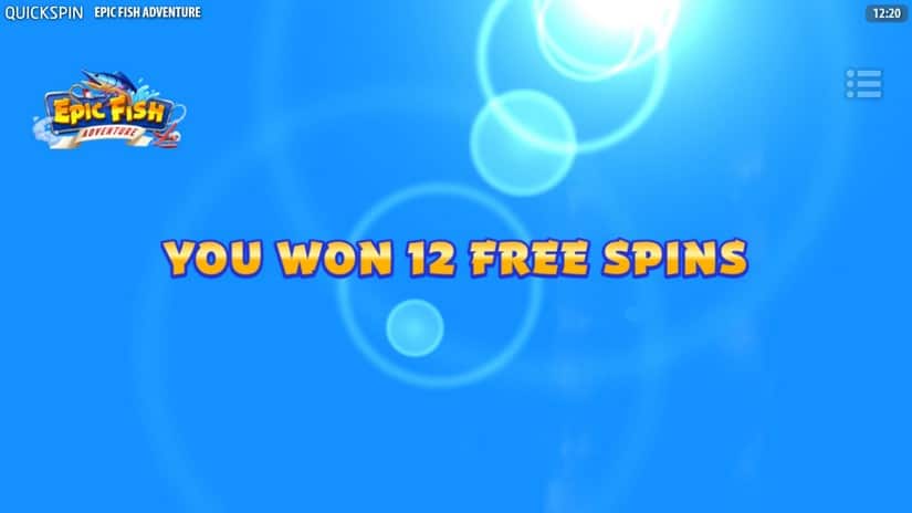 Epic Fish Adventure slot screen 2