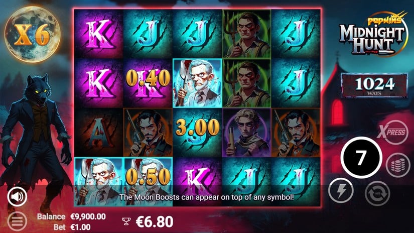 Midnight Hunt slot screen 5
