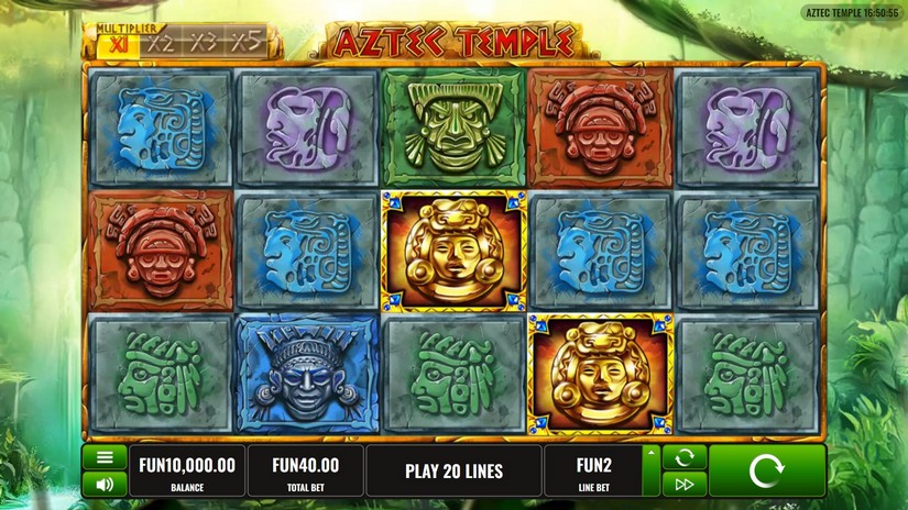 Aztec Temple slot screen 1