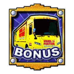 Scatter of Wheel of Fortune on tour Slot