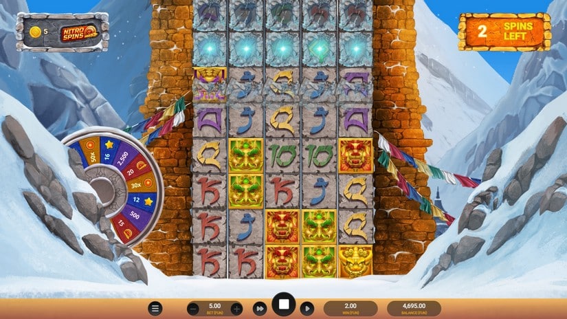 Everest slot screen 4