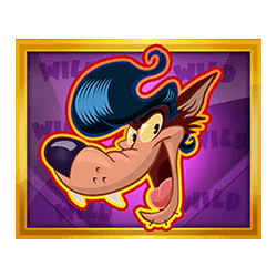 Wild Symbol of Rockabilly Wolves Slot