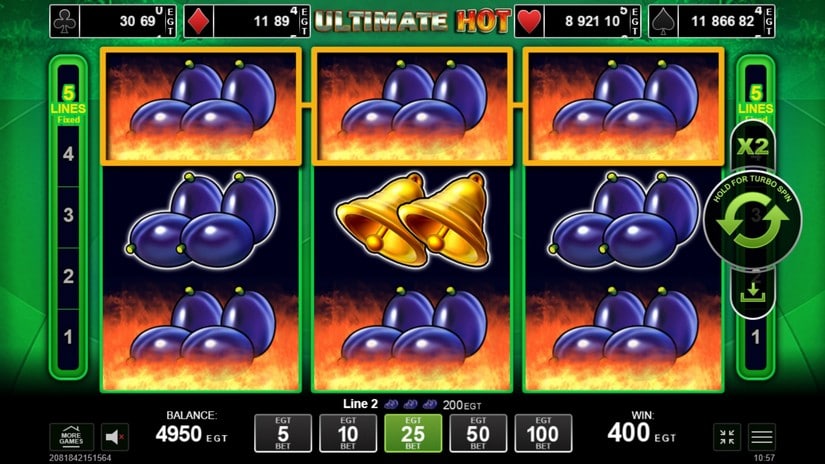 Ultimate Hot slot screen 3