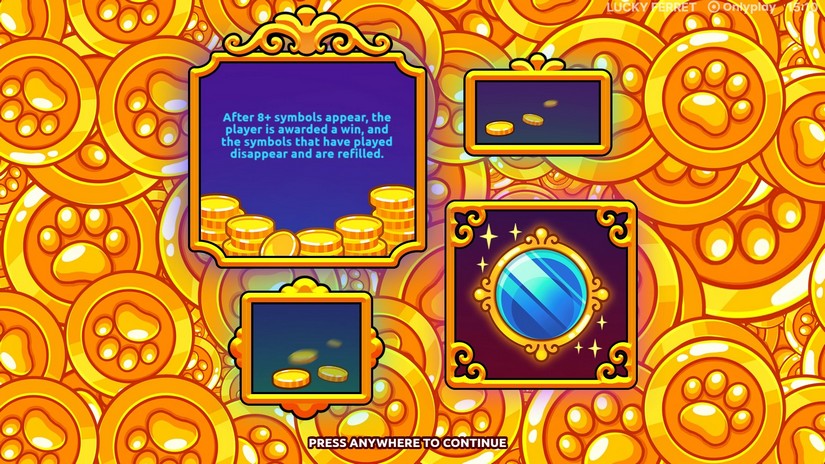 Lucky Ferret slot screen 3