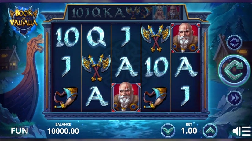 Book Of Valhalla slot screen 1