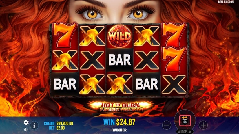 Hot to Burn – 7 Deadly Free Spins slot screen 4