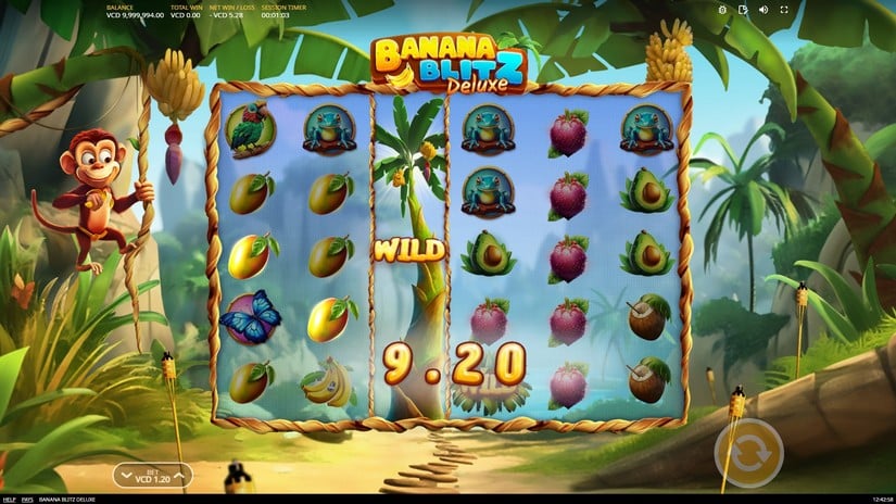 Banana Blitz Deluxe slot screen 2