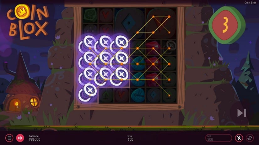 Coin Blox slot screen 5