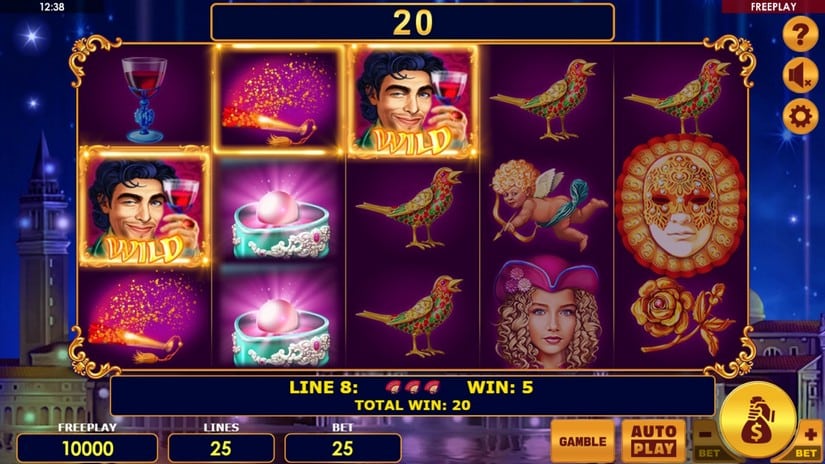 Casanovas Ladies slot screen 4