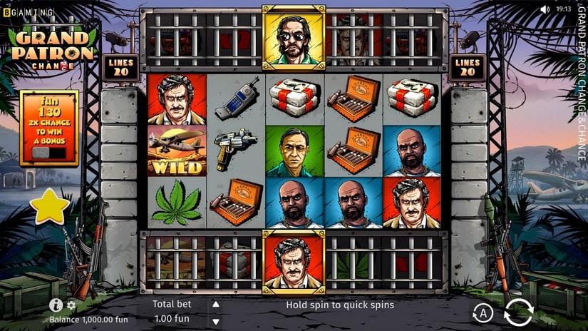 Grand Patron slot screen 1