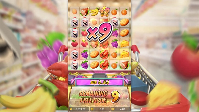 Supermarket Spree slot screen 5