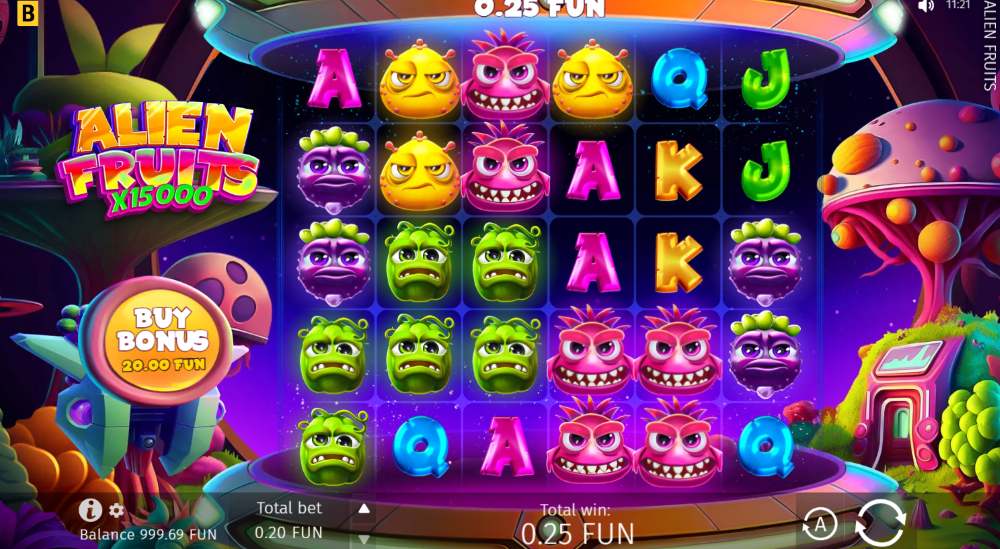 Alien Fruits slot demo