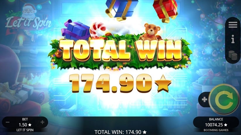 Let it Spin slot screen 7