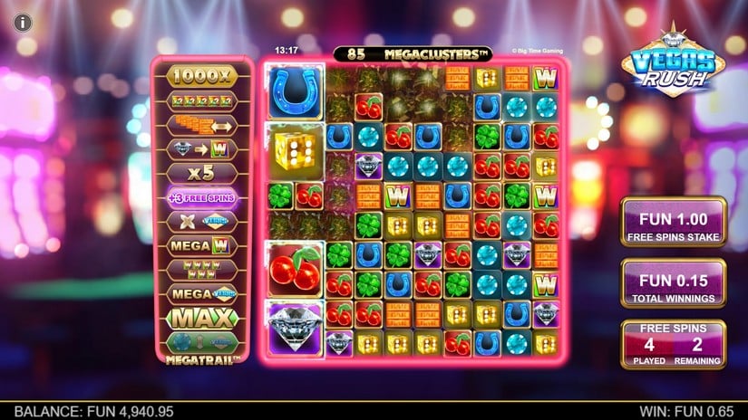 Vegas Rush slot screen 4