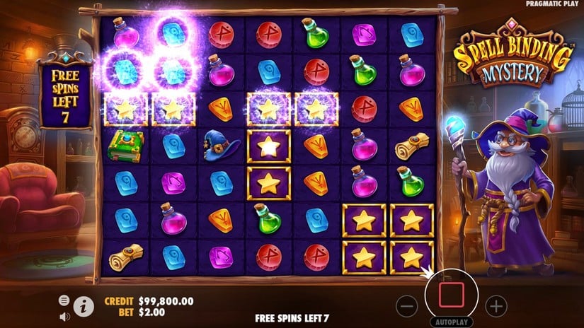 Spellbinding Mystery slot screen 5