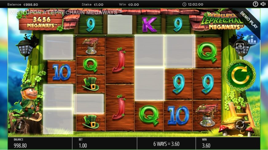 Wish Upon a Leprechaun slot screen 2