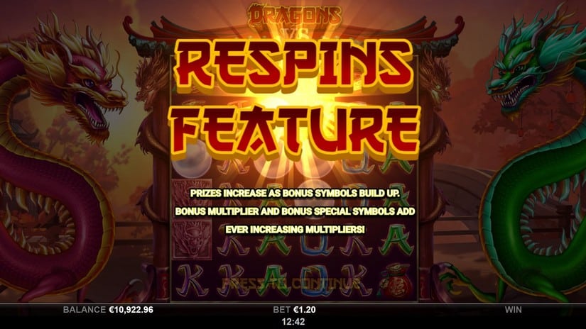 Dragons vs GigaBlox slot screen 4