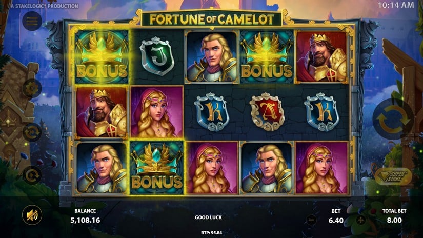 Fortune Of Camelot slot screen 3