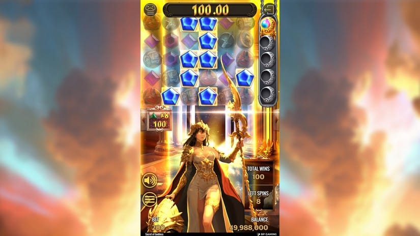 Secret of Goddess slot screen 4
