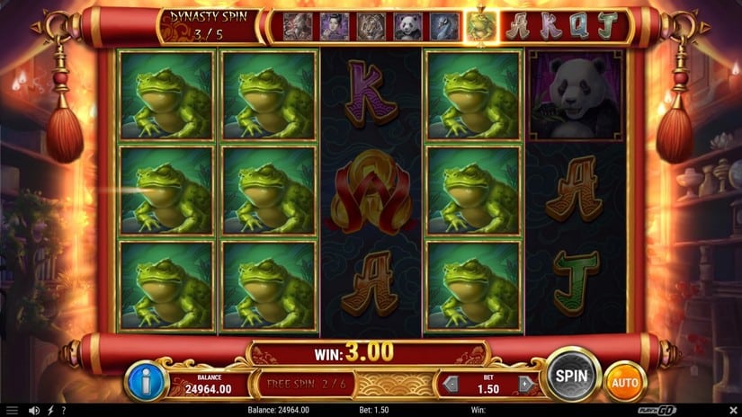 Legacy of Dynasties slot screen 5