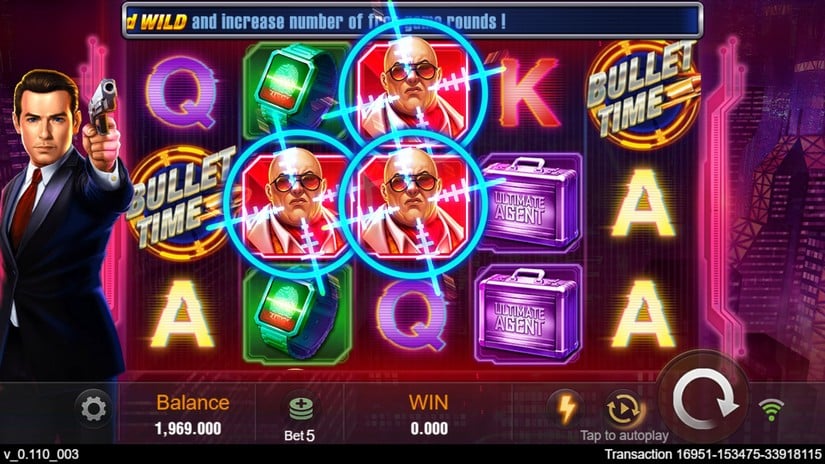 Agent Ace slot screen 3