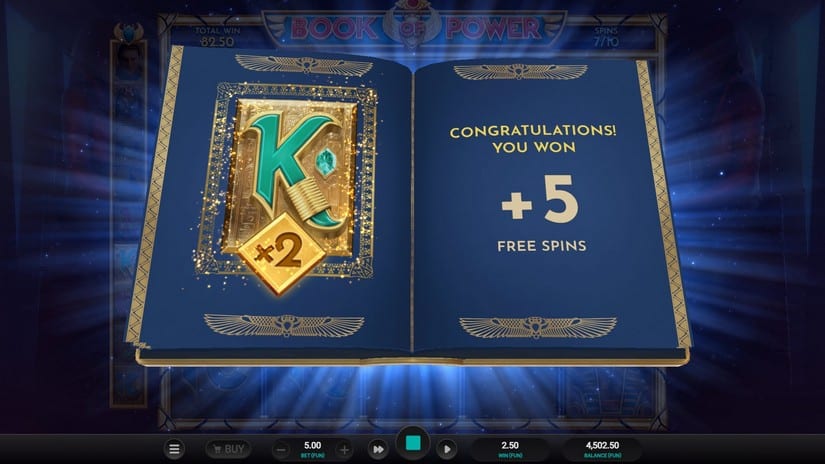 Book of Power slot screen 6