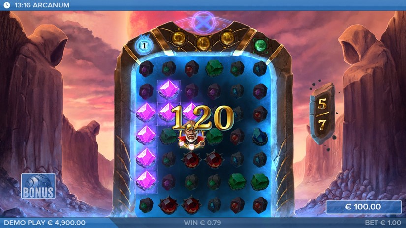 Arcanum slot screen 3