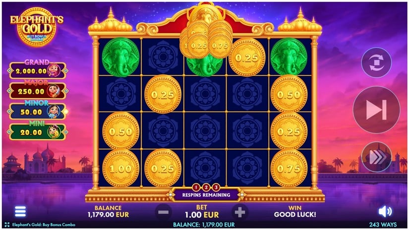Elephant’s Gold: Buy Bonus Combo slot screen 4