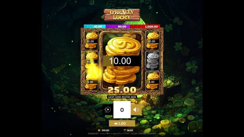 O’Really Lucky slot screen 5