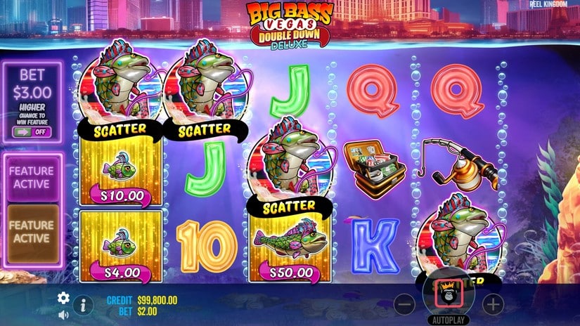 Big Bass Vegas Double Down Deluxe slot screen 2